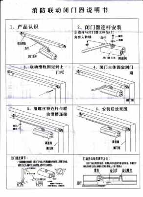 推拉门闭口器安装图解_推门闭门器安装方法