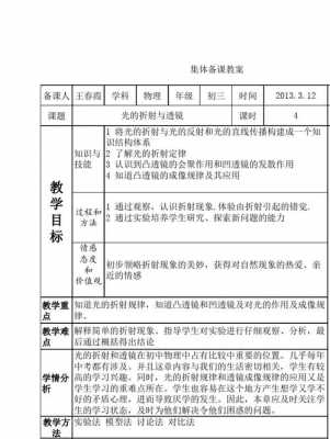 大学物理光学仪器-物理学光学仪器的应用教案