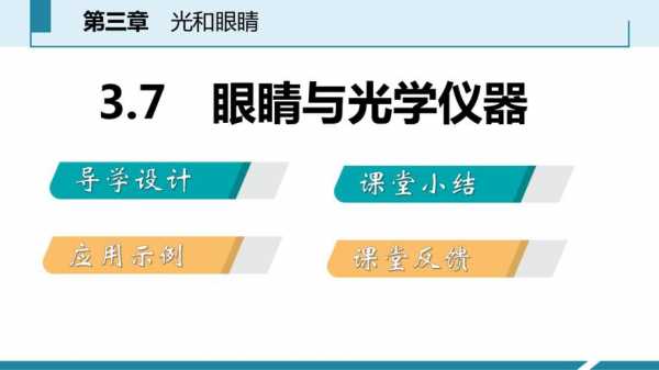  眼科光学仪器的原理「眼睛与光学仪器知识点总结」